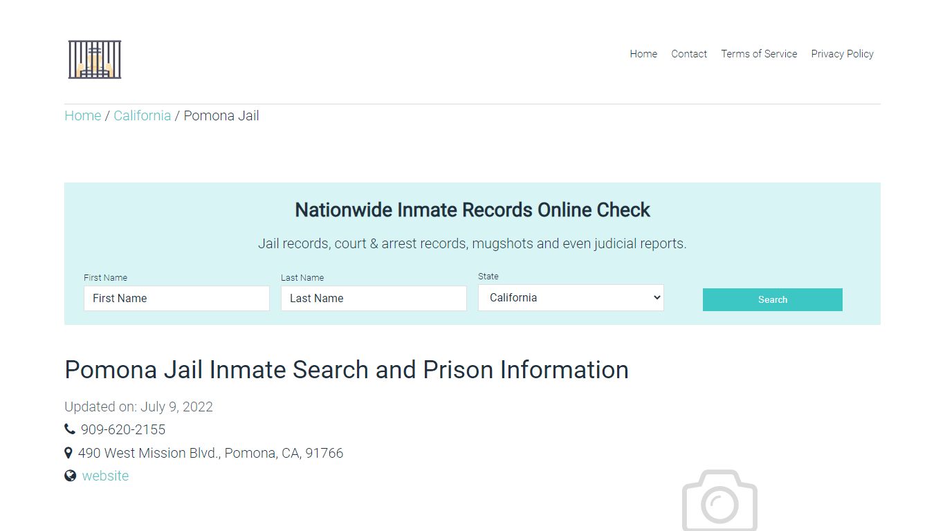 Pomona Jail Inmate Search, Visitation, Phone no. & Mailing ...